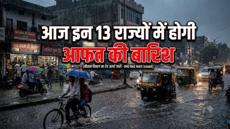 Aaj ka Mausam: 10 सितंबर का मौसम: बिहार, झारखंड ओडिशा समेत 13 राज्यों में भारी बारिश का अलर्ट, इन इलाकों में आएगा आंधी-तूफान