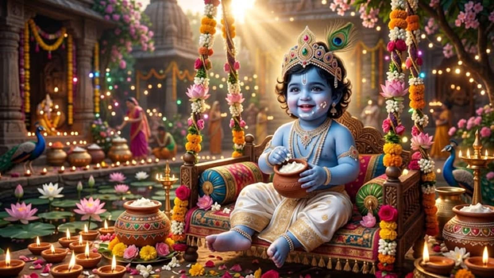 Janmashtami Puja Samagri List: जन्माष्टमी पर लड्डू गोपाल को सजाने और पूजा में जरूरी होगी ये सामग्री, यहां देखें जन्माष्टमी पूजा की पूरी सामग्री लिस्ट