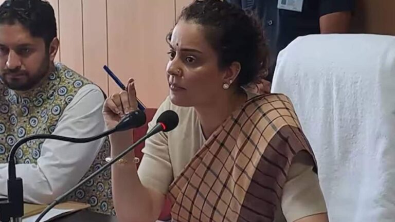 'आप तो मुझसे भी बेहतर एक्टिंग करते हैं...' सांसद कंगना रनौत ने MPLADS फंड खर्च न होने पर अफसरों को लगाई फटकार