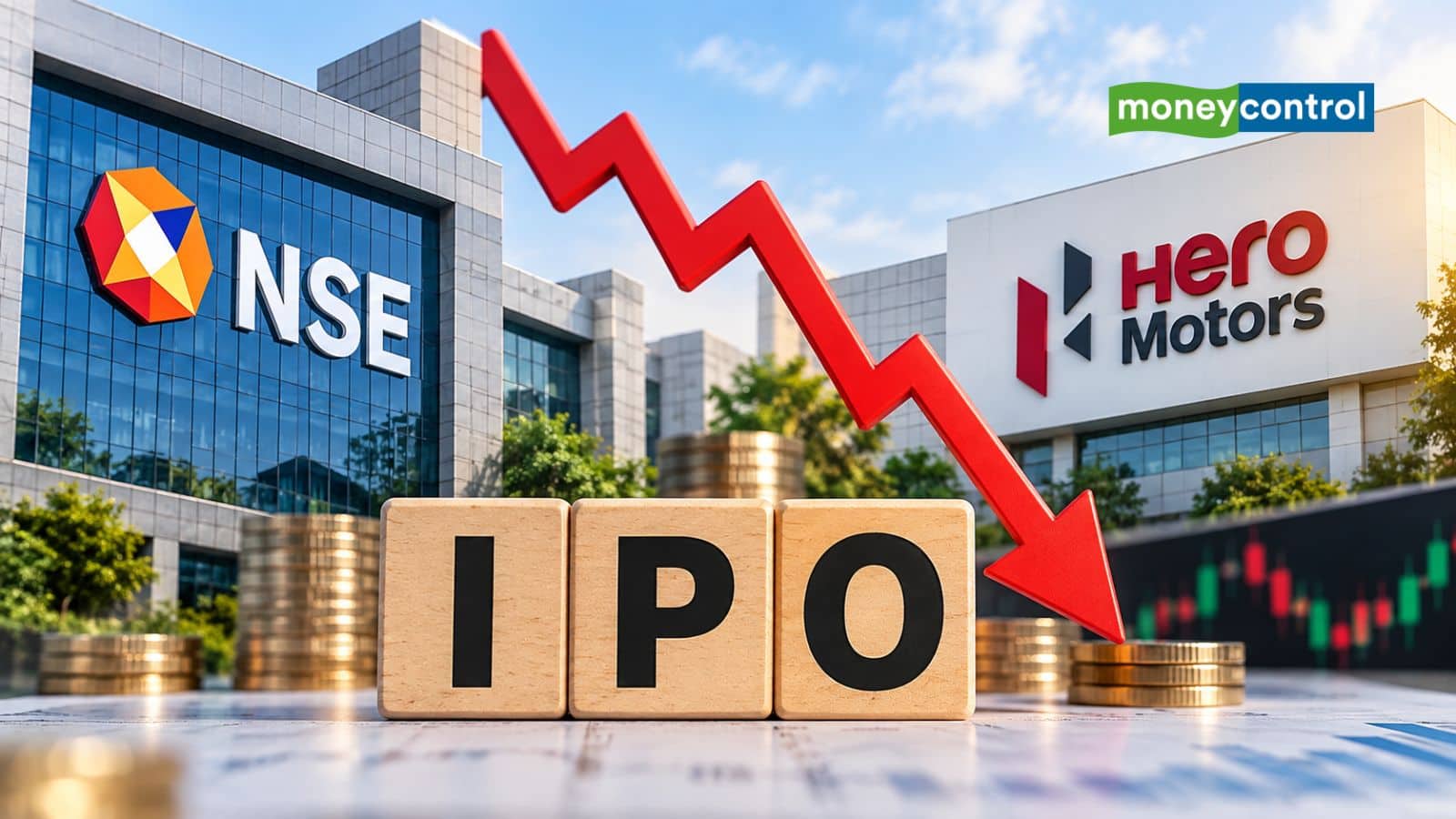 NSE और हीरो मोटर्स IPO के GMP में बड़ी गिरावट, निवेशकों को किस बात का है डर?