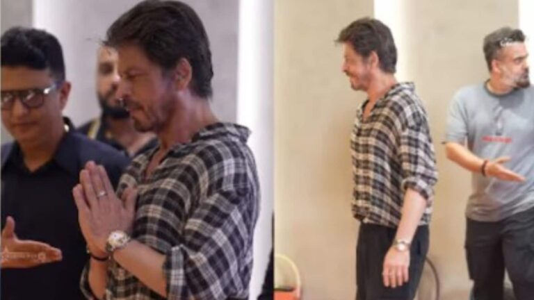 Shah Rukh Khan: 22500 रुपये की शर्ट, 95,000 रुपये की पैंट.....,  गणपति दर्शन के दौरान लाखों का सामान पहने नजर आए शाहरुख खान