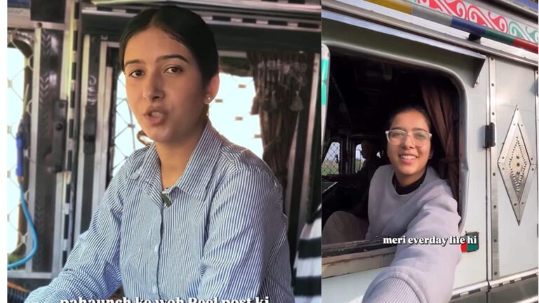 एयर होस्टेस की ट्रेनिंग पूरी करने के बाद क्यों चुना ट्रक? 25 साल की नेहा की कहानी है बेहद दिलचस्प