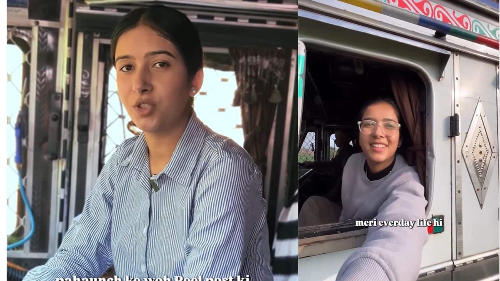 एयर होस्टेस की ट्रेनिंग पूरी करने के बाद क्यों चुना ट्रक? 25 साल की नेहा की कहानी है बेहद दिलचस्प