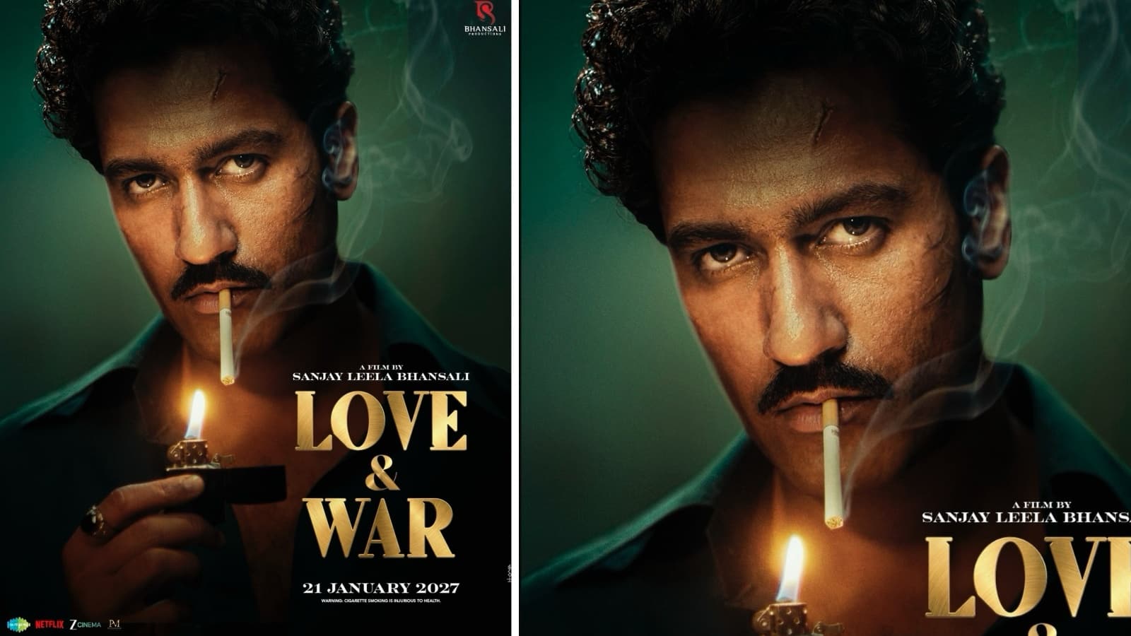 Vicky Kaushal Love and War look: चेहरे पे निशान...मुंह में सिगरेट और तीखी नजर, 'लव एंड वॉर' से विक्की कौशल का पहला लुक पोस्टर रिलीज