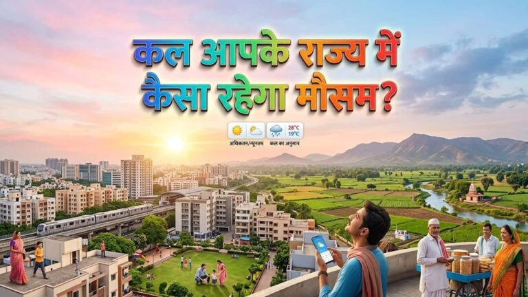 कल का मौसम: इन राज्यों में 5 अक्टूबर को भारी बारिश-तूफान का अलर्ट; 20-22 किमी की रफ्तार से चलेंगी हवाएं