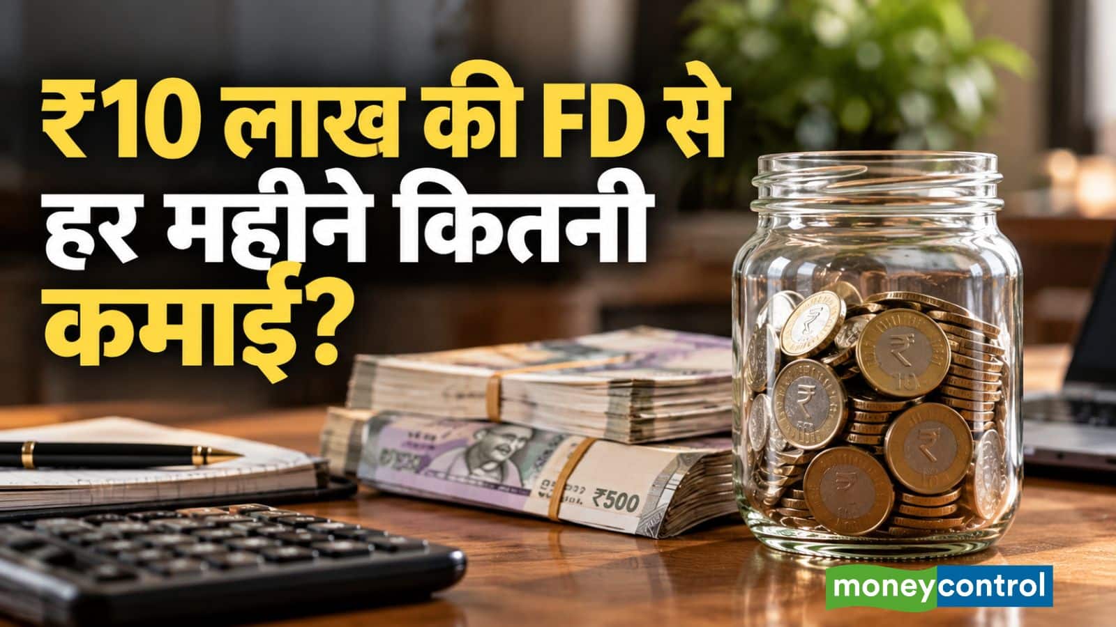 FD Monthly Income: ₹10 लाख की FD से हर महीने कितनी कमाई होगी? समझिए ब्याज का पूरा कैलकुलेशन