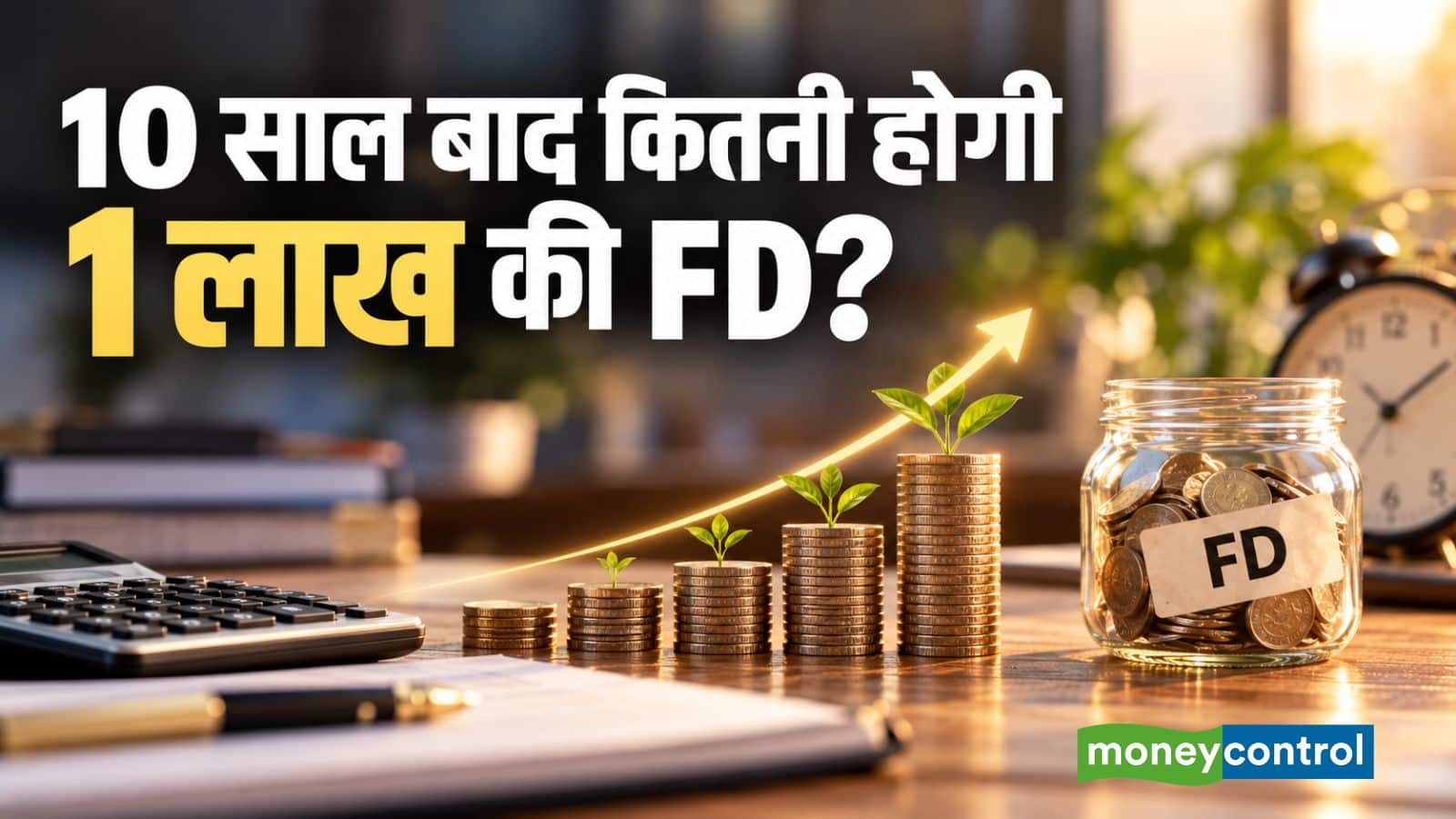 FD Interest Calculator: ₹1 लाख की FD 10 साल बाद कितनी होगी? समझिए ब्याज का पूरा हिसाब