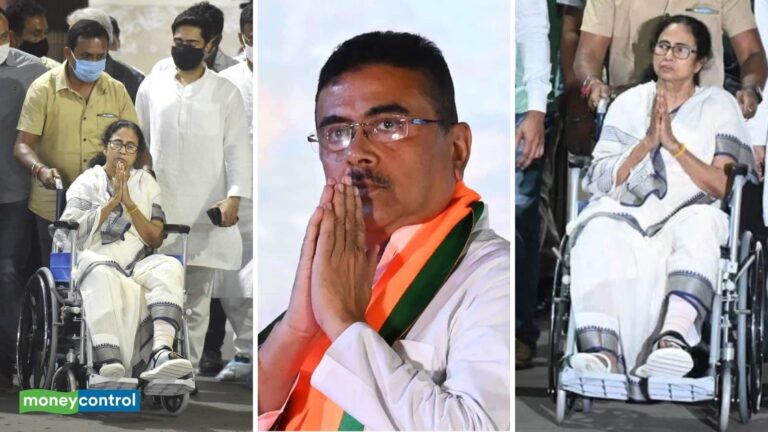 ममता बनर्जी के पैर में लगी चोट नकली थी? फ्रैक्चर केस में शुभेंदु अधिकारी का बड़ा दावा, बंगाल सरकार ने जांच के दिए आदेश