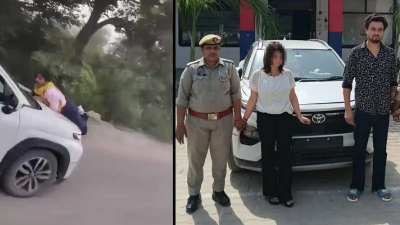 Meerut Viral Video: पति को गर्लफ्रेंड संग मोमो डेट पर देख भड़की पत्नी! कार के बोनट पर लटकी; 100 मीटर तक घसीटता रहा शख्स