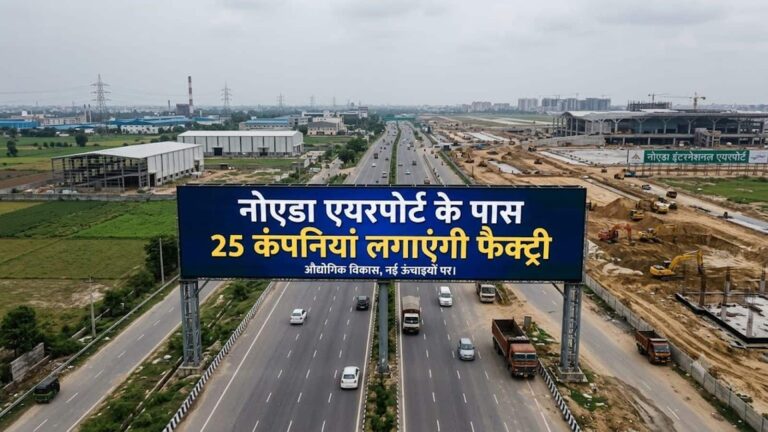 Noida Investment News: जेवर एयरपोर्ट के पास लगेंगी 25 नई कंपनियां; ₹3,155 करोड़ का निवेश और 9,000 को मिलेगी नौकरी