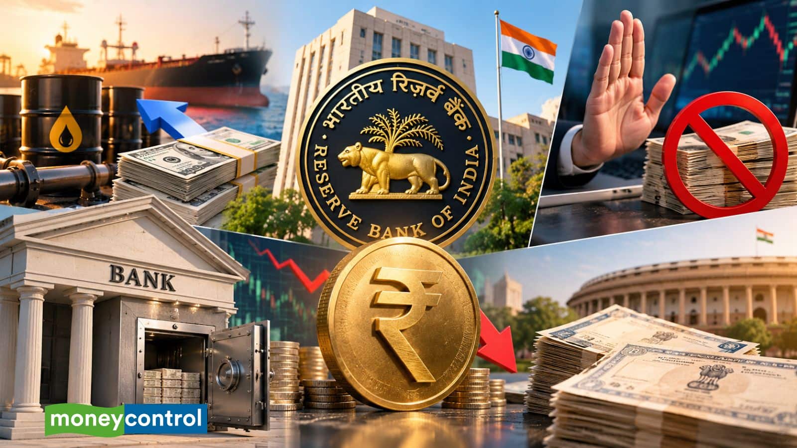 Rupee vs Dollar: रुपये को संभालने के लिए RBI के 5 बड़े कदम, क्या अब गिरावट पर लगेगी लगाम?