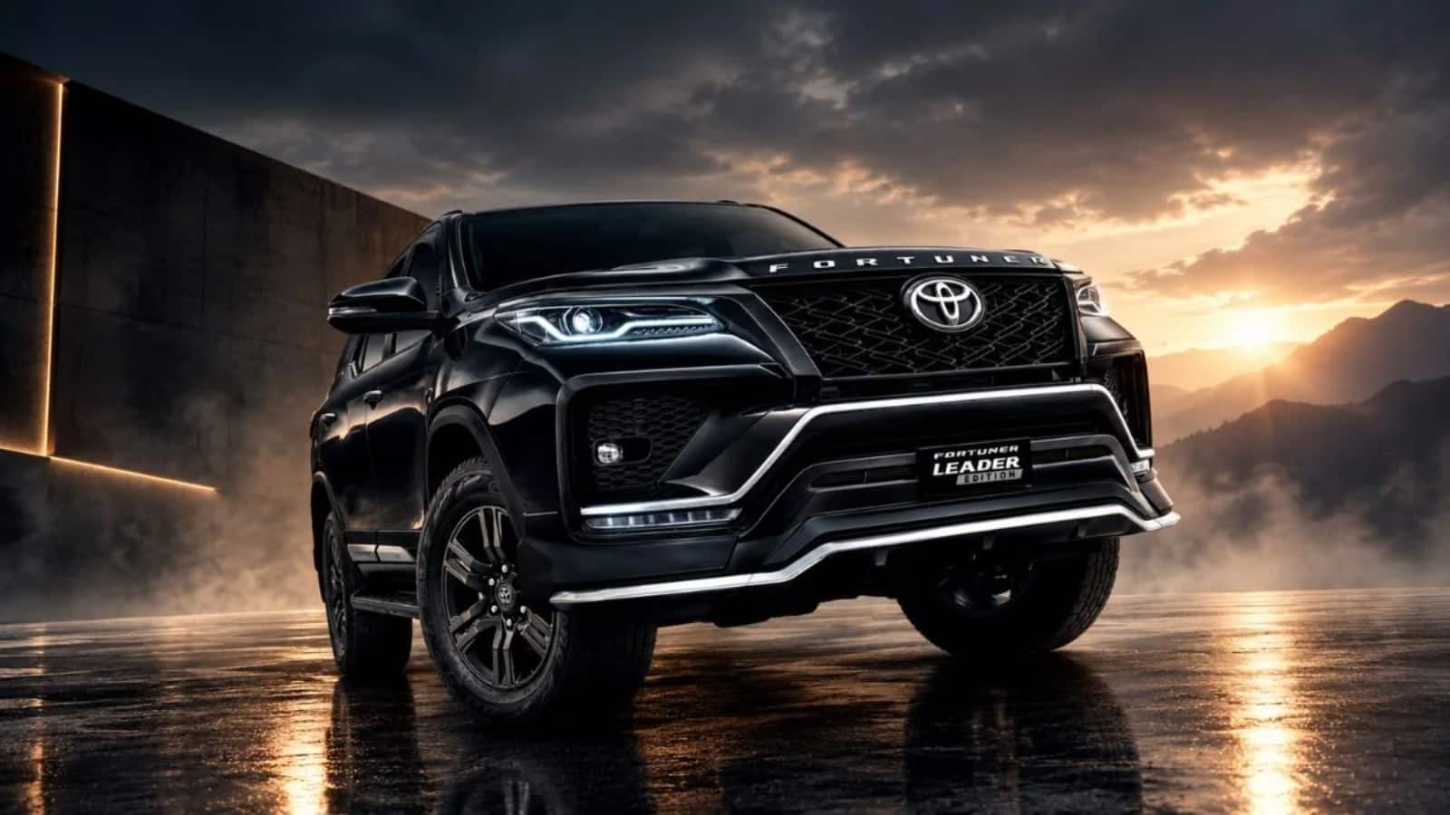 Toyota Fortuner Leader Edition लॉन्च, ब्लैक लुक और नए फीचर्स के साथ हुई एंट्री, बुकिंग 12 अक्टूबर से शुरू