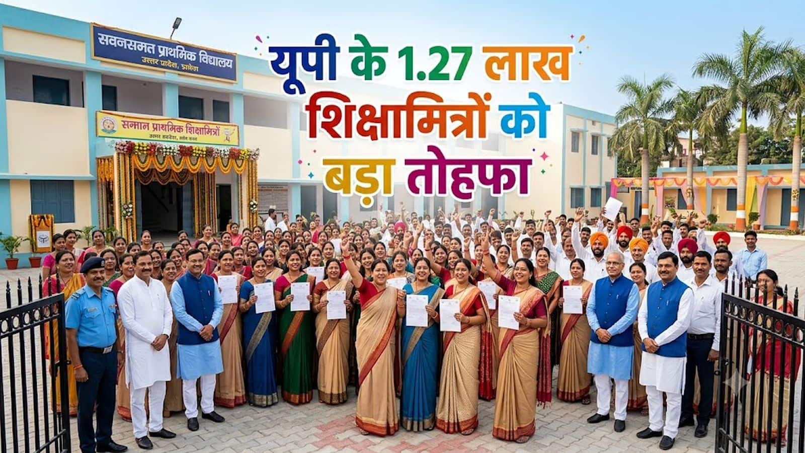 UP Shiksha Mitra: दिवाली से पहले यूपी के 1.27 लाख शिक्षामित्रों को बड़ा तोहफा, इस बार डबल से ज्यादा आएगी सैलरी