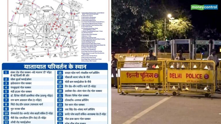 Delhi Traffic Advisory Today: जंतर-मंतर प्रदर्शन पर दिल्ली पुलिस का बड़ा एक्शन, उन 31 पॉइंट्स की लिस्ट जहां ट्रैफिक डायवर्जन लागू