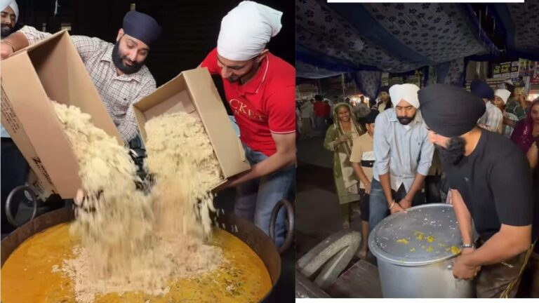 अमृतसर में बना मैगी का पहाड़! 1000 पैकेट से तैयार हुआ लंगर, देखें वायरल वीडियो