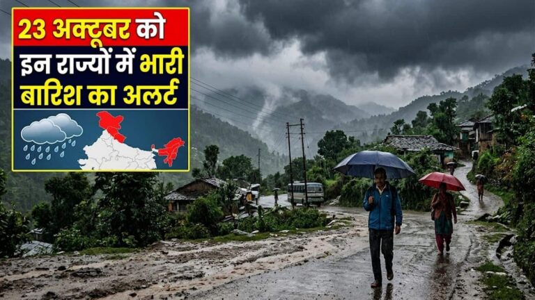 IMD Weather forecast: 23 अक्टूबर को बंगाल की खाड़ी में बनेगा नया डिप्रेशन, चक्रवात का भी खतरा मंडराया! इन राज्यों में IMD ने दिया भारी बारिश का अलर्ट