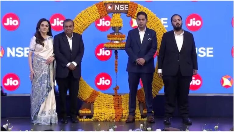 Jio के शेयरों की लिस्टिंग के बाद हिली देश की 10 सबसे बड़ी कंपनियों की लिस्ट, जानिए अब कौन हैं नंबर वन और नंबर टू