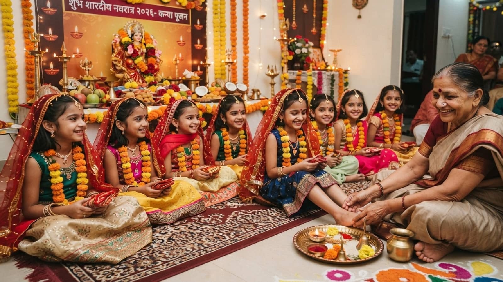 Kanya Pujan 2026: शारदीय नवरात्रि में महा अष्टमी और महा नवमी इस दिन, जानें कन्या पूजन का सही समय और राहुकाल