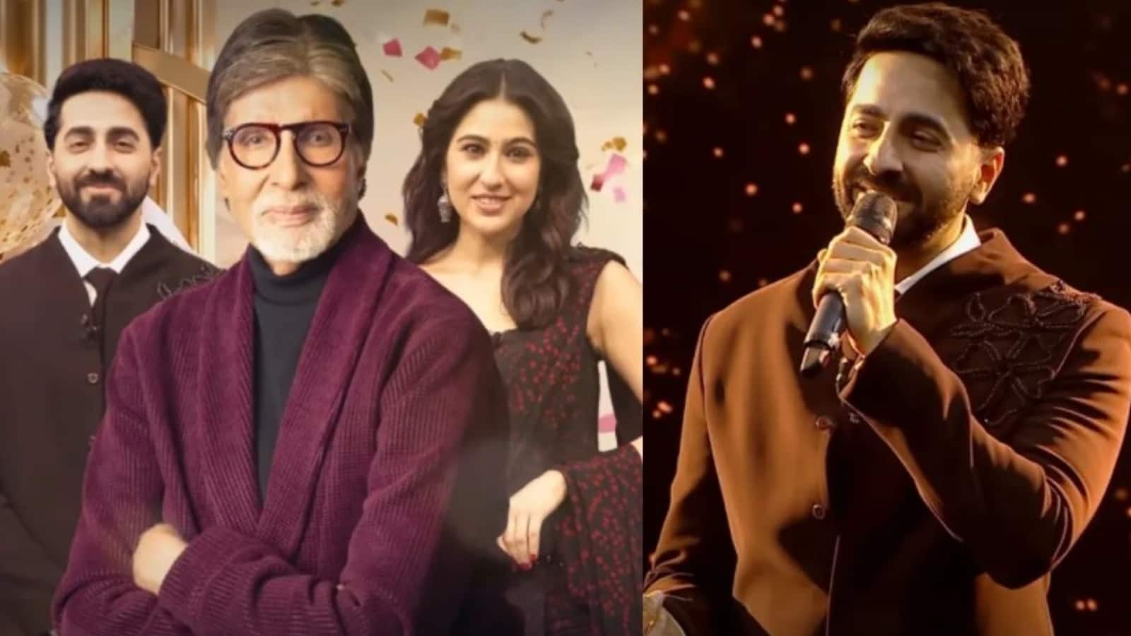 Ayushmann Khurrana: कभी-कभी मेरे दिल में ख्याल आता है..., बर्थडे वीक में केबीस सेट पर पहुंच आयुष्मान खुराना ने बिग बी को दिया ट्रिब्यूट